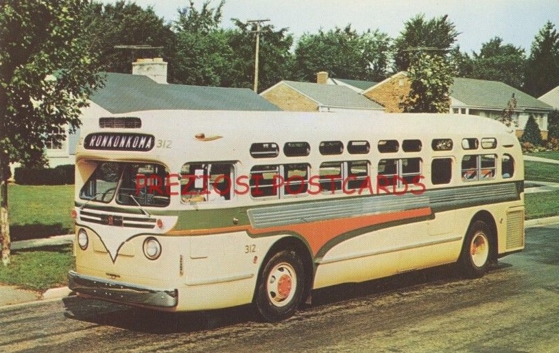 UTILITY LINES CHARTER BUS SERVICE Long Island NY RONKONKOMA BUS ca1950.jpg